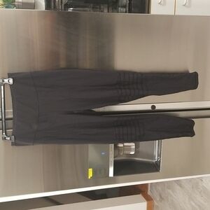 💕C&C CALIFORNIA💕 Mesh Panel Black Leggings L Large
